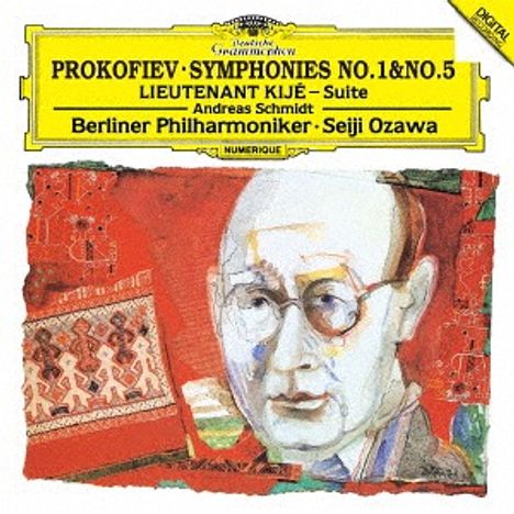 Serge Prokofieff (1891-1953): Symphonien Nr.1 & 5 (SHM-CD), CD