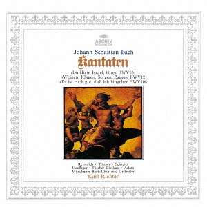 Johann Sebastian Bach (1685-1750): Kantaten BWV 12,104,108, CD