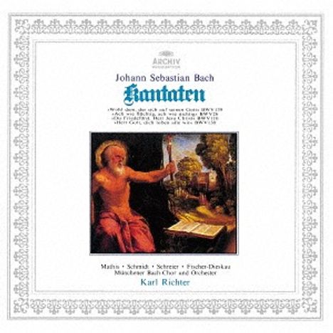 Johann Sebastian Bach (1685-1750): Kantaten BWV 26,116,130,139, CD