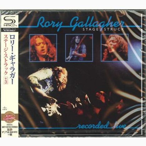 Rory Gallagher: Stage Struck (Live) +Bonus (SHM-CD), CD