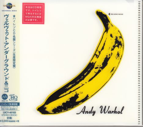 The Velvet Underground &amp; Nico: The Velvet Underground &amp; Nico (UHQ-CD/MQA-CD) (Reissue) (Limited-Edition), CD