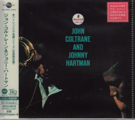 John Coltrane &amp; Johnny Hartman: John Coltrane And Johnny Hartman (UHQ-CD/MQA-CD) (Limited Edition), CD