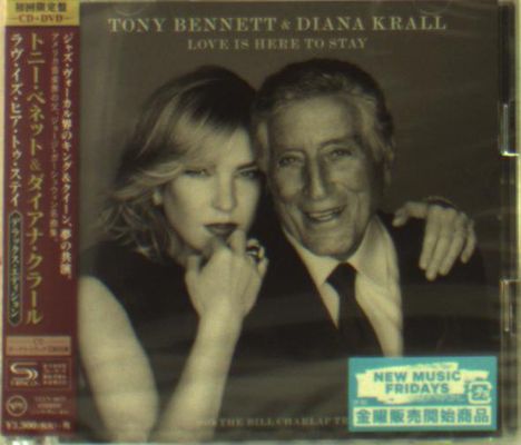 Tony Bennett &amp; Diana Krall: Love Is Here To Stay (+Bonus) (SHM-CD + DVD), 1 CD und 1 DVD