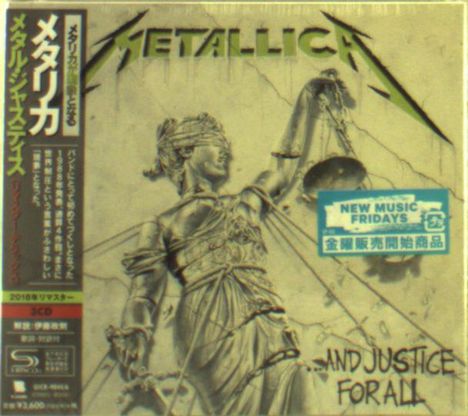 Metallica: ...And Justice For All (3 SHM-CD) (Digipack), 3 CDs