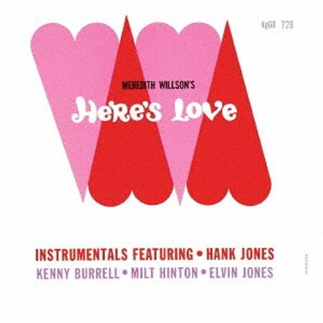 Hank Jones (1918-2010): Here's Love, CD
