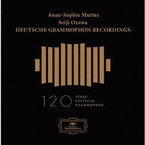 Anne-Sophie Mutter / Seiji Ozawa - Deutsche Grammophon Recordings (SHM-CDs), 10 CDs