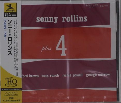 Sonny Rollins (geb. 1930): Plus 4, CD