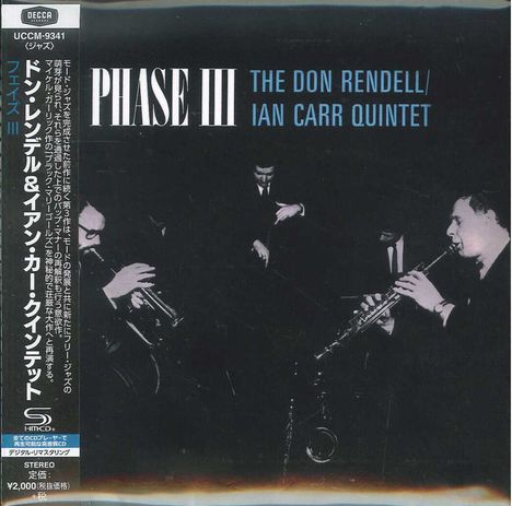 Don Rendell &amp; Ian Carr: Phase III (SHM-CD) (Papersleeve), CD