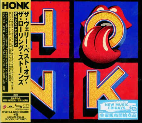 The Rolling Stones: Honk (3 SHM-CD), 3 CDs
