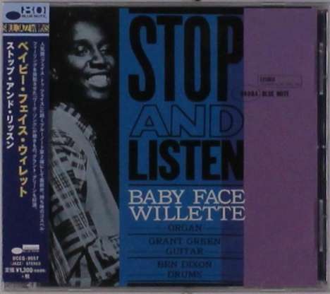 Baby Face Willette (1933-1971): Stop And Listen, CD