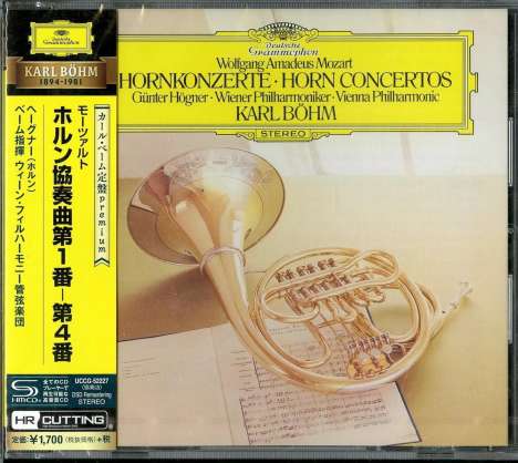 Wolfgang Amadeus Mozart (1756-1791): Hornkonzerte Nr.1-4 (SHM-CD), CD
