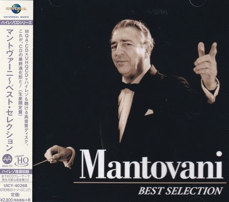 Mantovani: Best Selection (UHQCD/MQA-CD), CD
