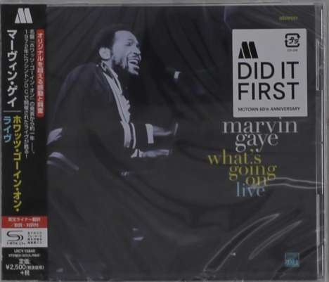 Marvin Gaye: What's Going On Live (SHM-CD) (Motown 60th Anniversary), CD