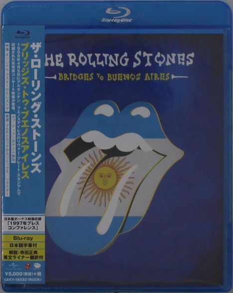 The Rolling Stones: Bridges To Buenos Aires, Blu-ray Disc