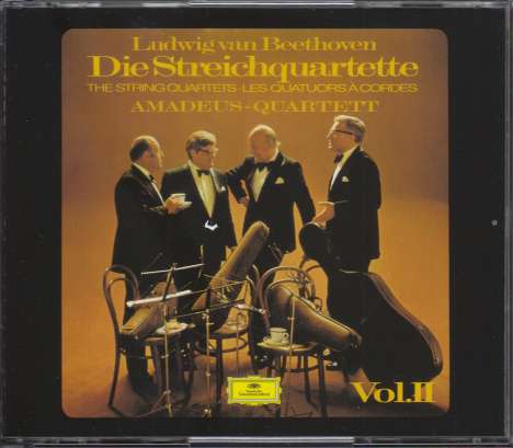 Ludwig van Beethoven (1770-1827): Streichquartette Vol.2 (SHM-SACD), 3 Super Audio CDs Non-Hybrid