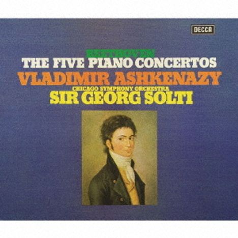 Ludwig van Beethoven (1770-1827): Klavierkonzerte Nr.1-5 (SHM-SACD), 3 Super Audio CDs Non-Hybrid