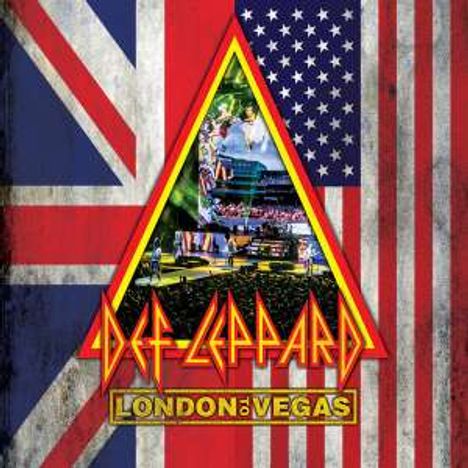 Def Leppard: London To Vegas, 2 Blu-ray Discs und 4 CDs