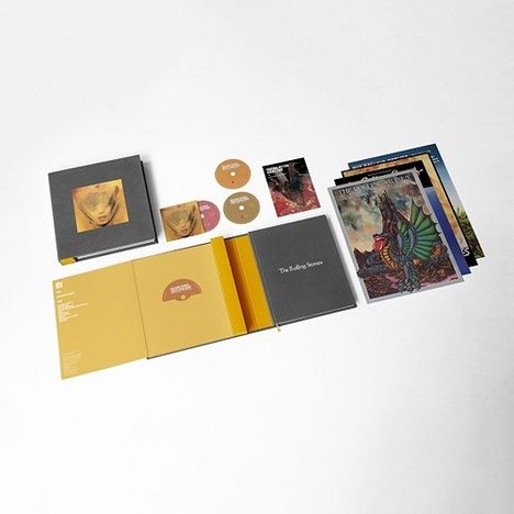 The Rolling Stones: Goats Head Soup (Limited Super Deluxe Box) (SHM-CDs), 3 CDs, 1 Blu-ray Disc und 1 Buch