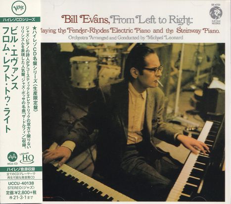 Bill Evans (Piano) (1929-1980): From Left To Right (UHQ-CD/MQA-CD), CD