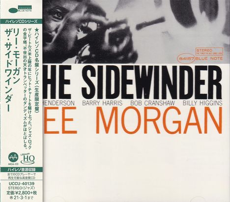 Lee Morgan (1938-1972): The Sidewinder (UHQ-CD/MQA-CD), CD