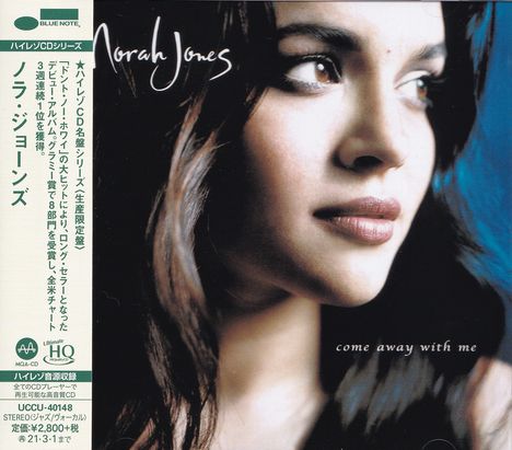 Norah Jones (geb. 1979): Come Away With Me (UHQ-CD/MQA-CD), CD