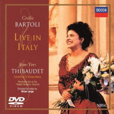 Cecilia Bartoli - Live in Italy, DVD