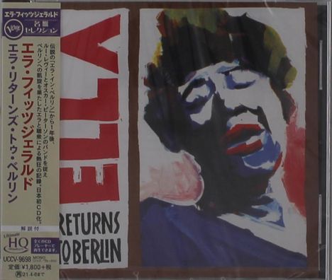 Ella Fitzgerald (1917-1996): Ella Returns To Berlin: Live, CD