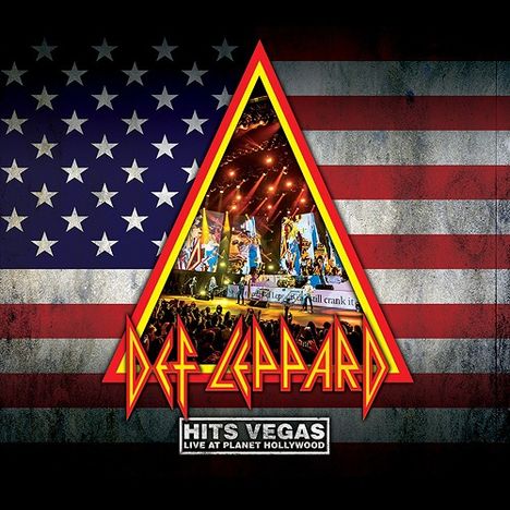 Def Leppard: Hits Vegas: Live At Planet Hollywood (SHM-CDs), 2 CDs und 1 Blu-ray Disc