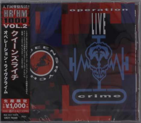 Queensrÿche: Operation: Live Crime, CD
