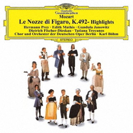 Wolfgang Amadeus Mozart (1756-1791): Die Hochzeit des Figaro (Ausz.) (SHM-CD), CD