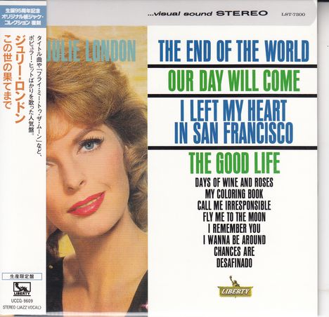 Julie London: The End Of The World, CD
