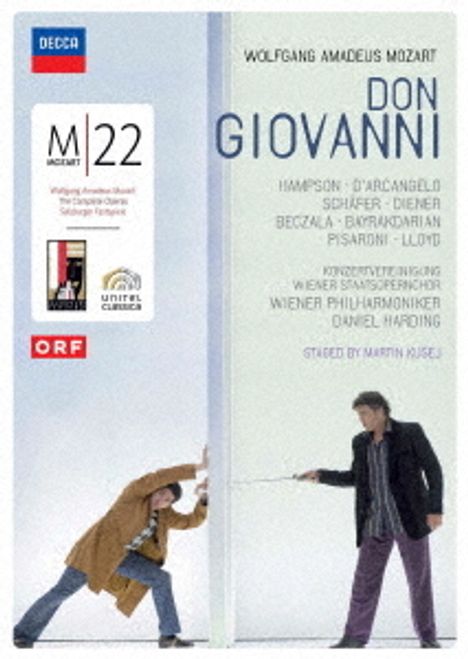 Wolfgang Amadeus Mozart (1756-1791): Don Giovanni, 2 DVDs