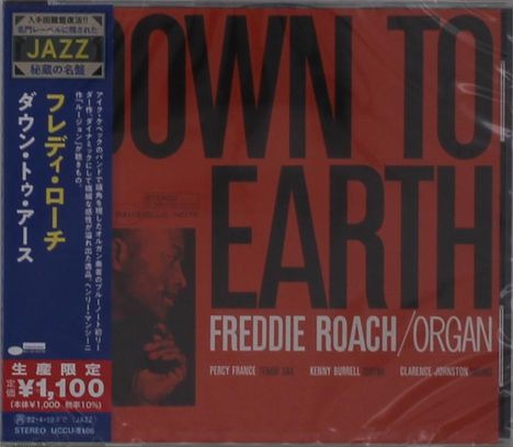 Freddie Roach (geb. 1931): Down To Earth, CD