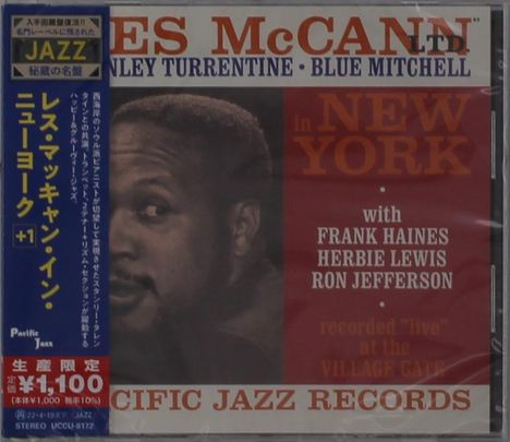 Les McCann (1935-2023): In New York, CD