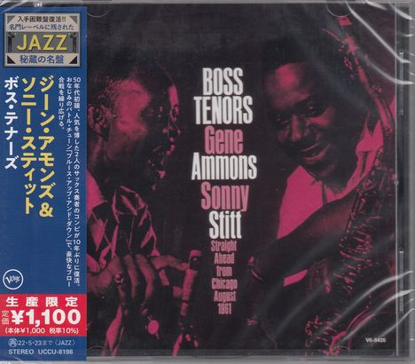 Gene Ammons &amp; Sonny Stitt: Boss Tenors: Straight Ahead From Chicago 1961, CD