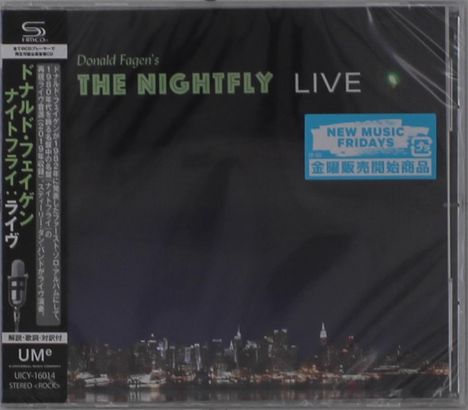Donald Fagen: The Nightfly Live (SHM-CD), CD