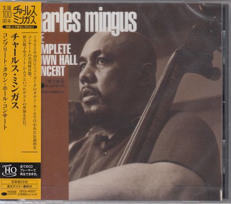 Charles Mingus (1922-1979): The Complete Town Hall Concert (UHQ-CD), CD