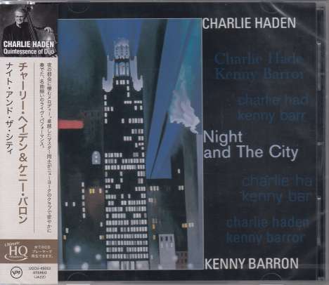 Kenny Barron &amp; Charlie Haden: Night And The City, CD