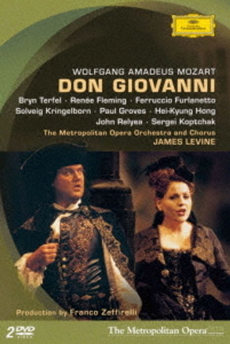 Wolfgang Amadeus Mozart (1756-1791): Don Giovanni, 2 DVDs