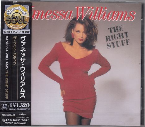 Vanessa Williams: The Right Stuff, CD