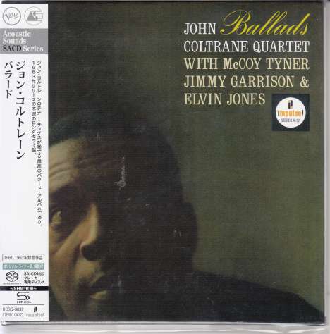 John Coltrane (1926-1967): Ballads (SACD-SHM) (Digisleeve), Super Audio CD Non-Hybrid