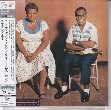 Louis Armstrong &amp; Ella Fitzgerald: Ella &amp; Louis (SACD-SHM) (Digisleeve), Super Audio CD Non-Hybrid