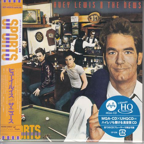Huey Lewis & The News: Sports (UHQ-CD / MQA-CD) (Digisleeve), 2 CDs