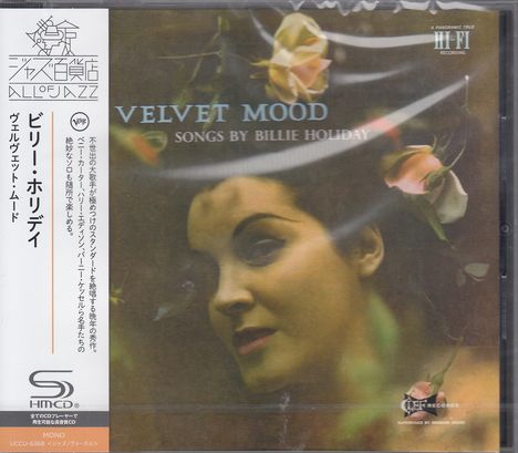 Billie Holiday (1915-1959): Velvet Mood (SHM-CD) [Jazz Department Store Vocal Edition], CD