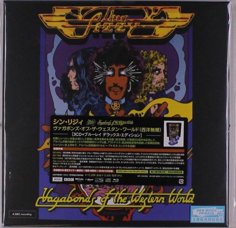 Thin Lizzy: Vagabonds Of The Western World (Limited 50th Anniversary Edition) (SHM-CDs), 3 CDs und 1 Blu-ray Audio