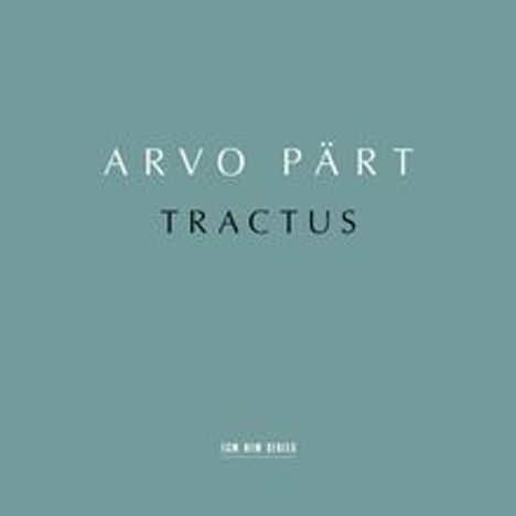 Arvo Pärt (geb. 1935): Werke für Chor und Streichorchester - "Tractus" (SHM-CD), CD