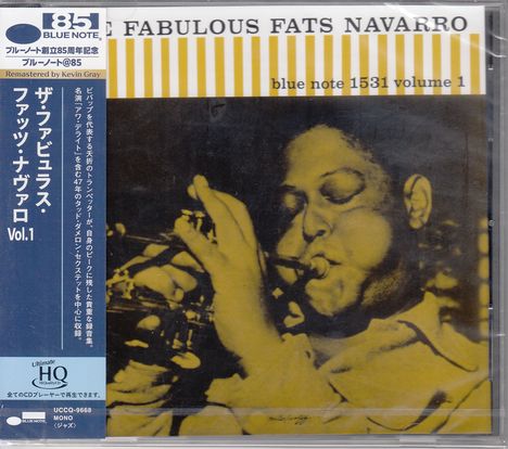 Fats Navarro (1923-1950): The Fabulous Fats Navarro. Vol. 1 (UHQ-CD), CD