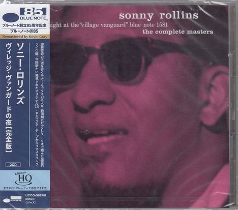 Sonny Rollins (geb. 1930): A Night At The Village Vanguard: The Complete Masters (UHQ-CD), 2 CDs