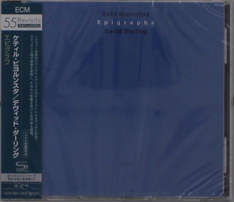 Ketil Bjørnstad &amp; David Darling: Epigraphs (SHM-CD), CD