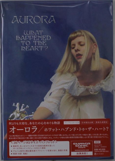 Aurora: What Happened To The Heart?, 1 CD und 1 Buch